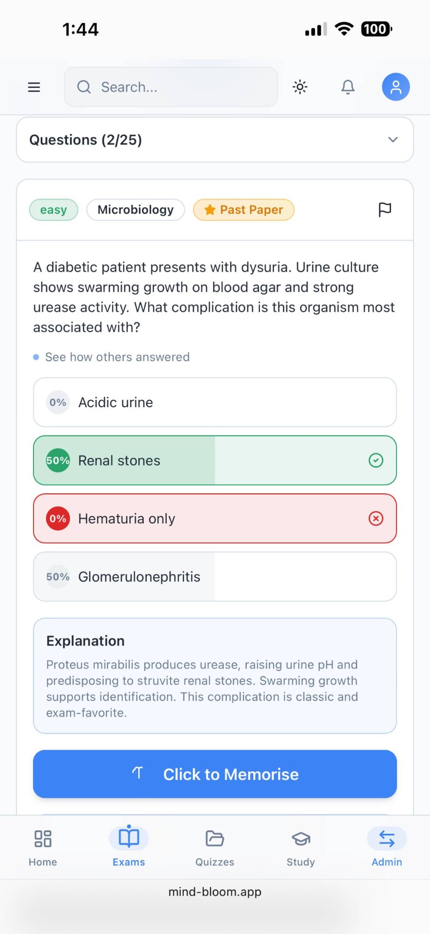 Understand Why - Not Just What. AI Explains Every Answer. mobile view