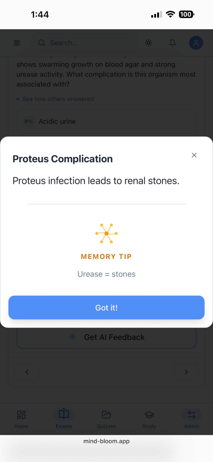 Turn Every Mistake Into a Flashcard. Automatically. mobile view